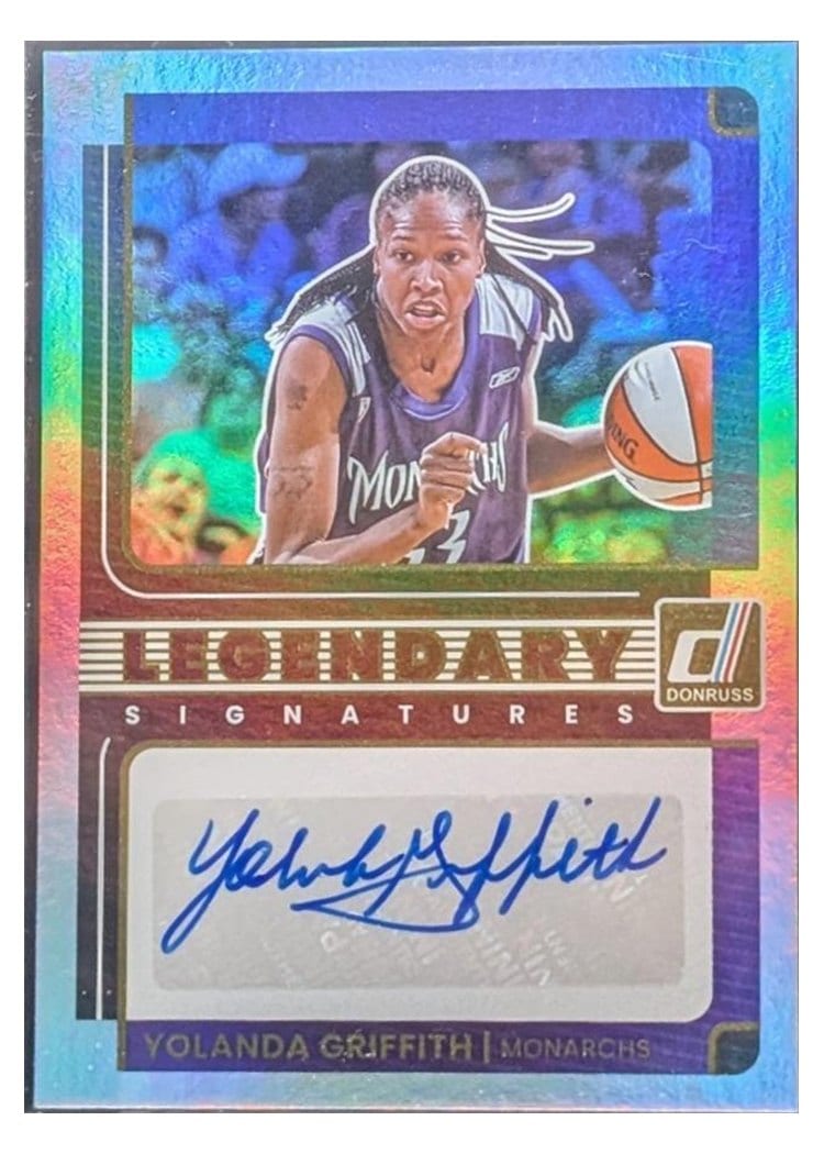 2025-26 Donruss WNBA Legendary Signatures Yolanda Griffith #10