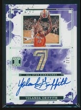 2025 Panini Impeccable WNBA Impeccable All-Star Signatures Yolanda Griffith #1 card