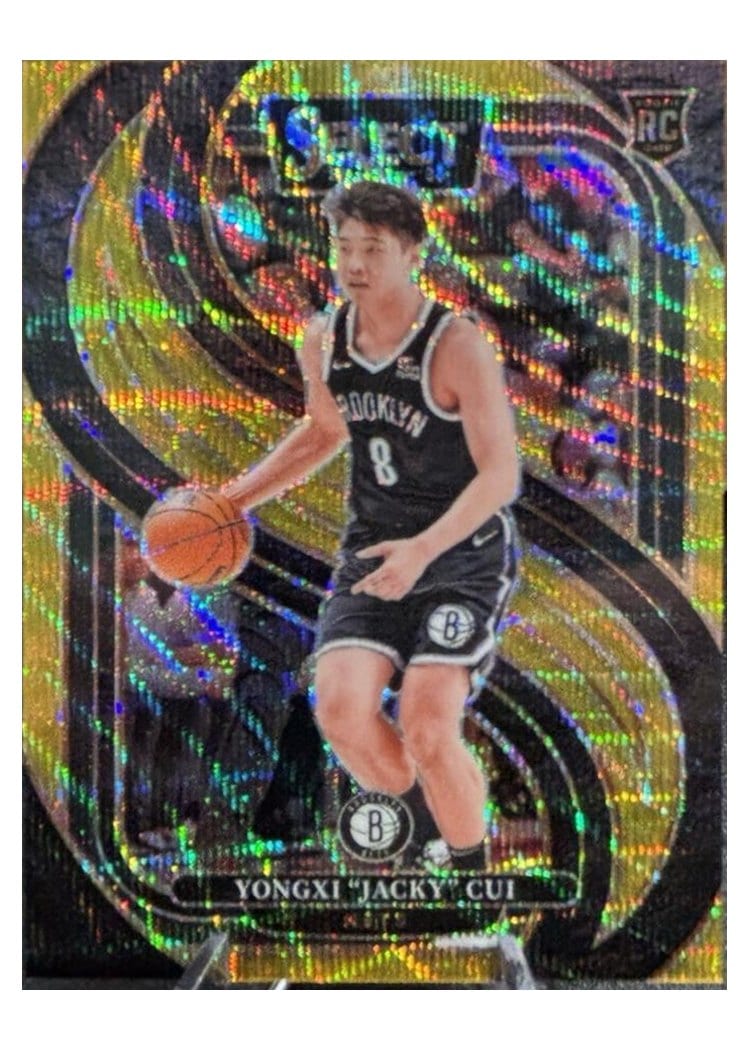 2024-25 Panini Select Base Set Yongxi "Jacky" Cui #94 card
