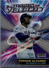2024 Stadium Club Virtuosos Of Velocity Yordan Alvarez #VV-7 card