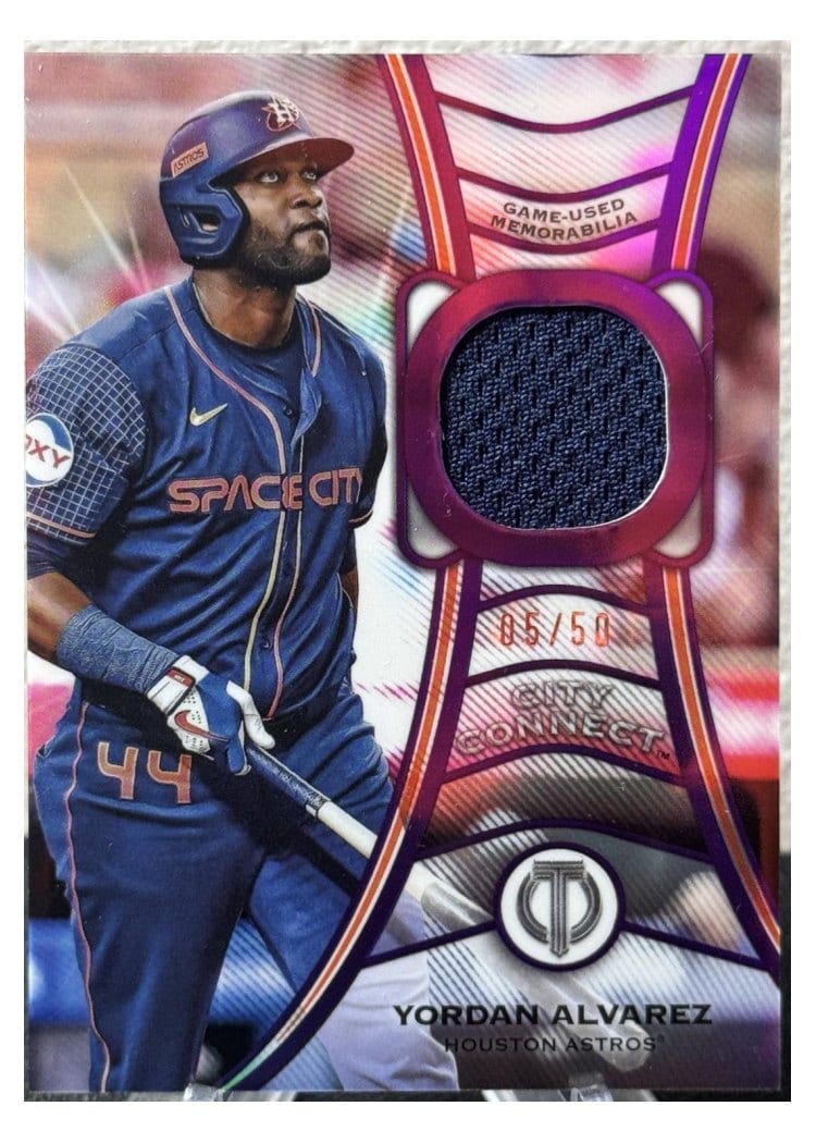 2025 Topps Tribute Tributaries Yordan Alvarez #TT-YA card