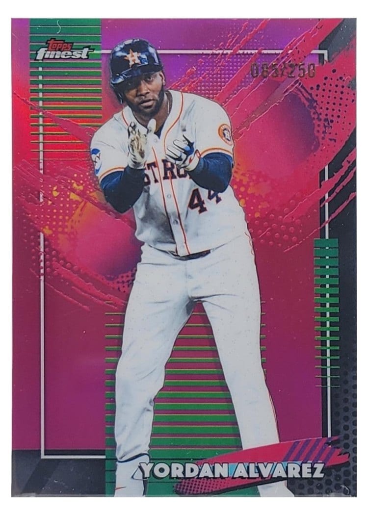 2026 Topps Finest Yordan Alvarez #261 card