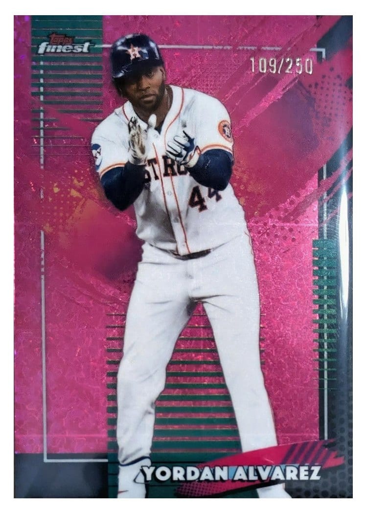 2026 Topps Finest Yordan Alvarez #261 card