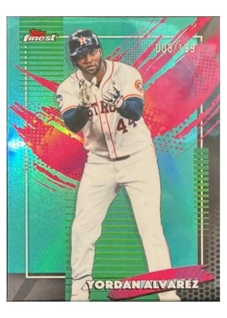 2026 Topps Finest Yordan Alvarez #261 card