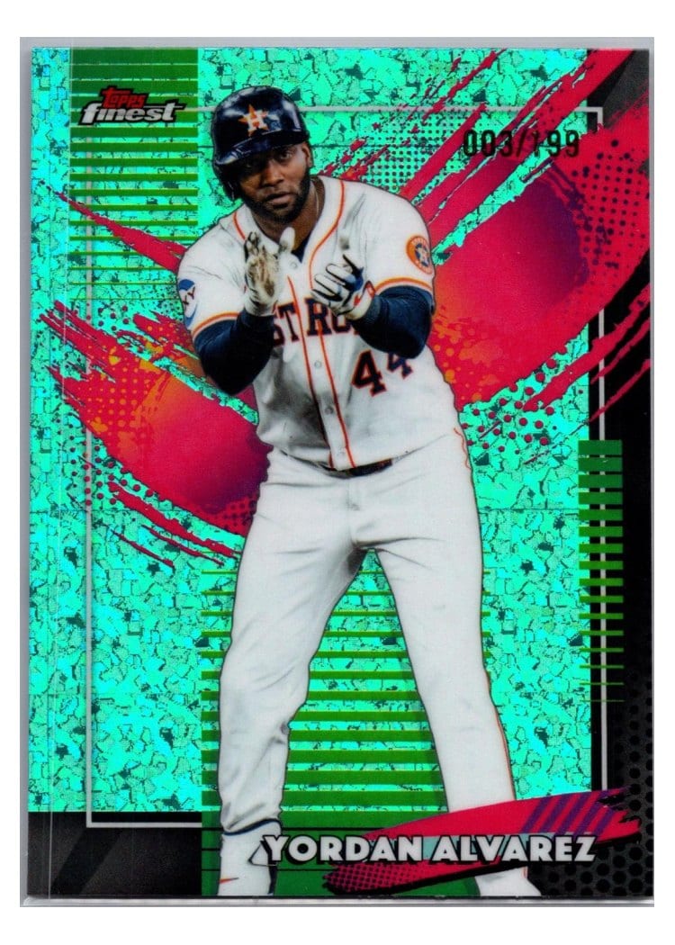 2026 Topps Finest Yordan Alvarez #261 card