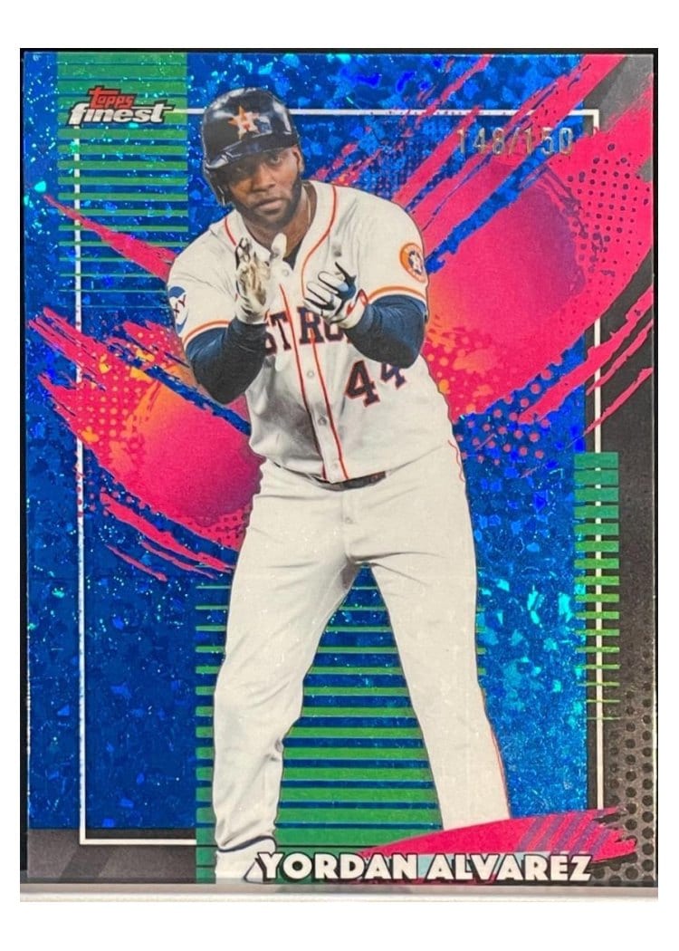 2026 Topps Finest Yordan Alvarez #261 card