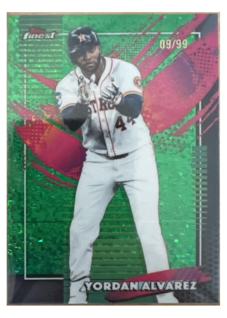 2026 Topps Finest Yordan Alvarez #261 card