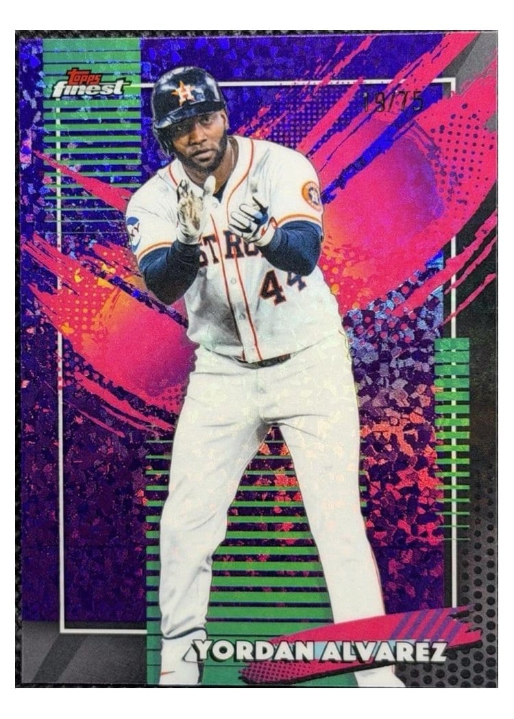 2026 Topps Finest Yordan Alvarez #261 card