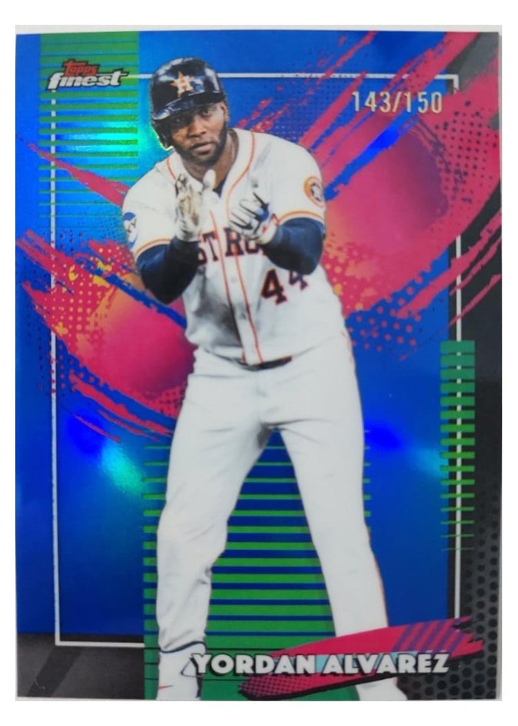 2026 Topps Finest Yordan Alvarez #261 card