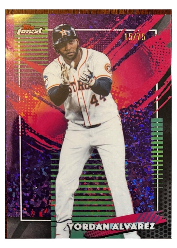 2026 Topps Finest Yordan Alvarez #261 card