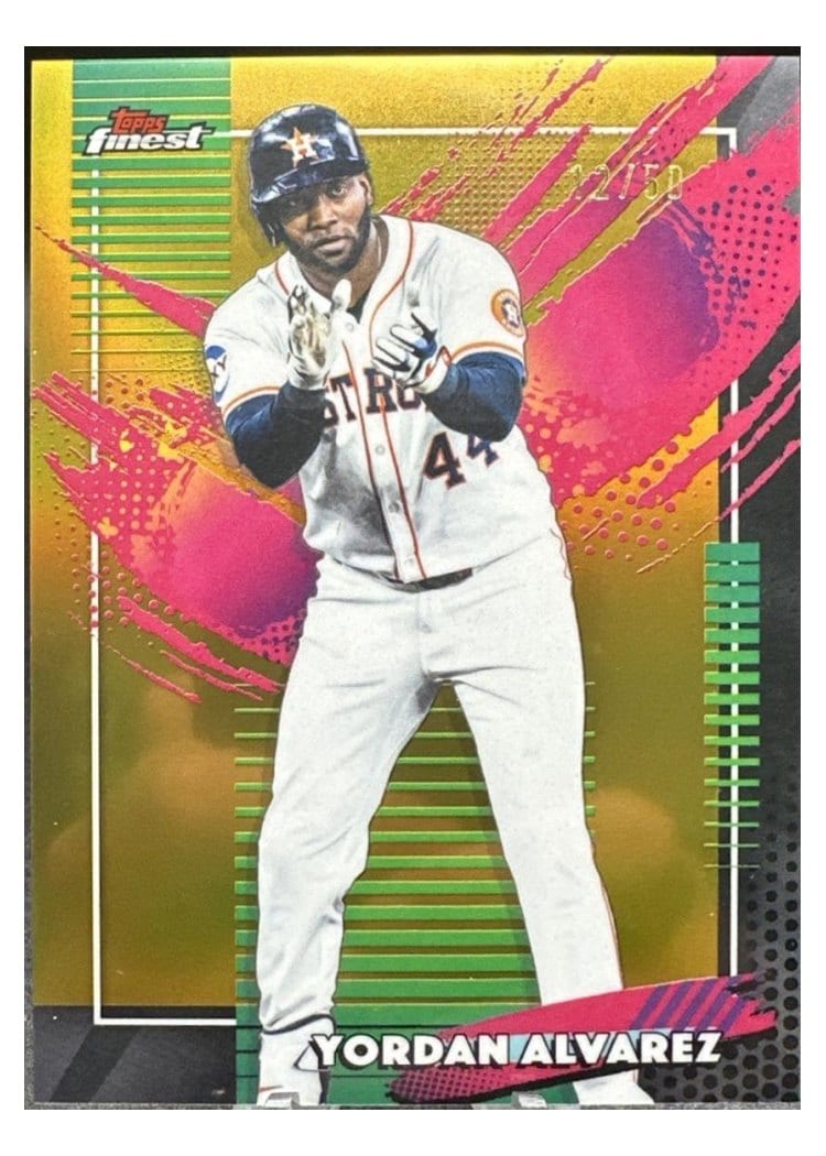2026 Topps Finest Yordan Alvarez #261 card