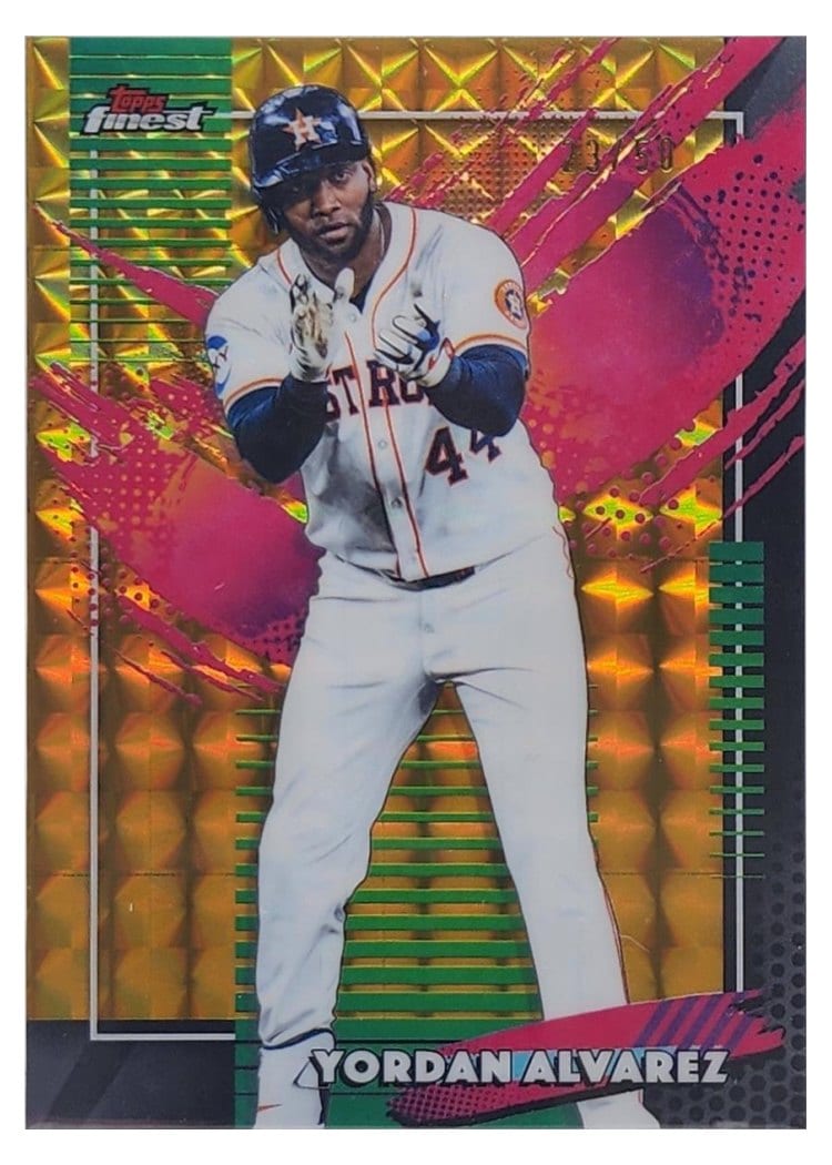2026 Topps Finest Yordan Alvarez #261 card