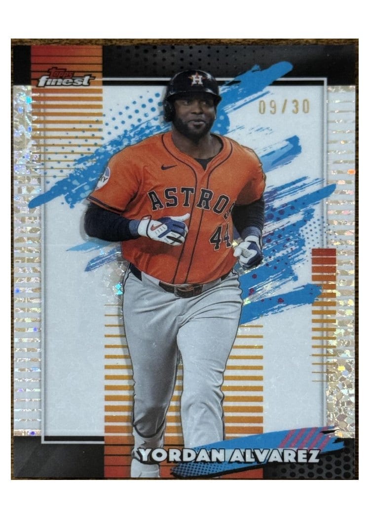2026 Topps Finest Yordan Alvarez #261 card