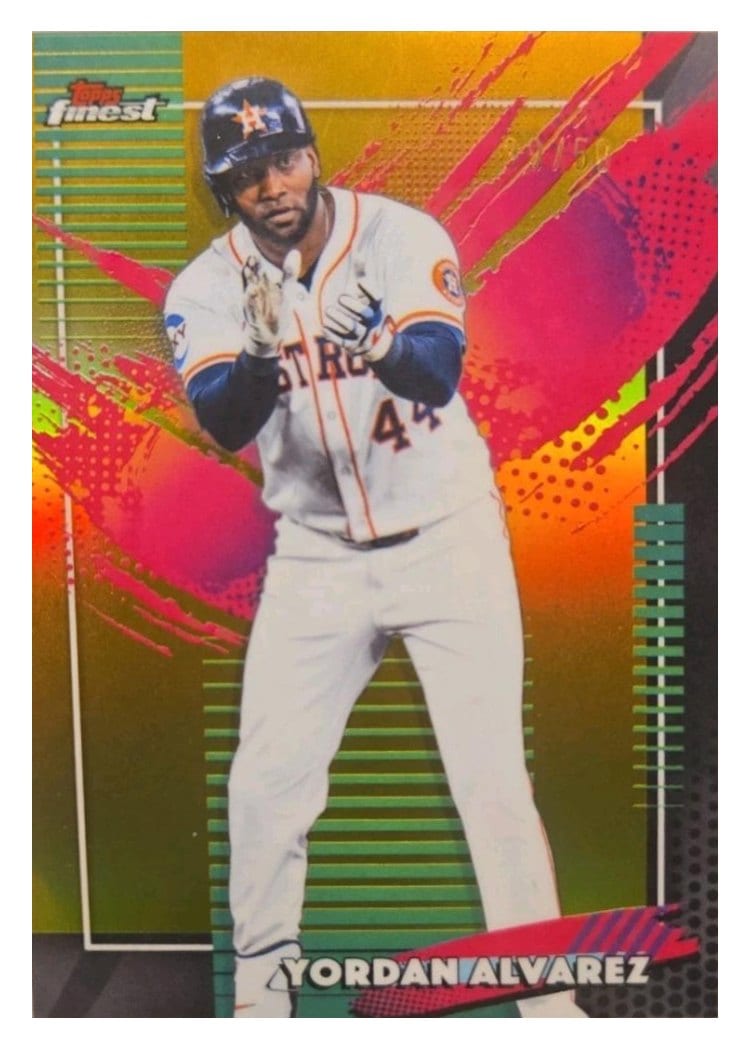 2026 Topps Finest Yordan Alvarez #261 card