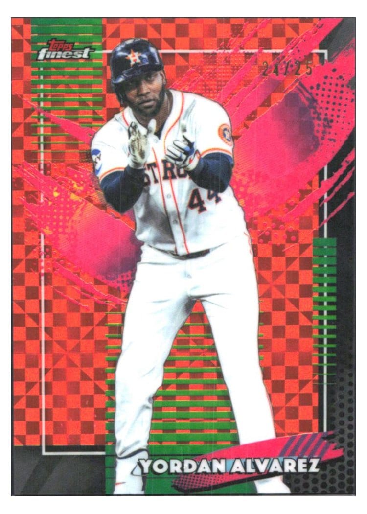 2026 Topps Finest Yordan Alvarez #261 card