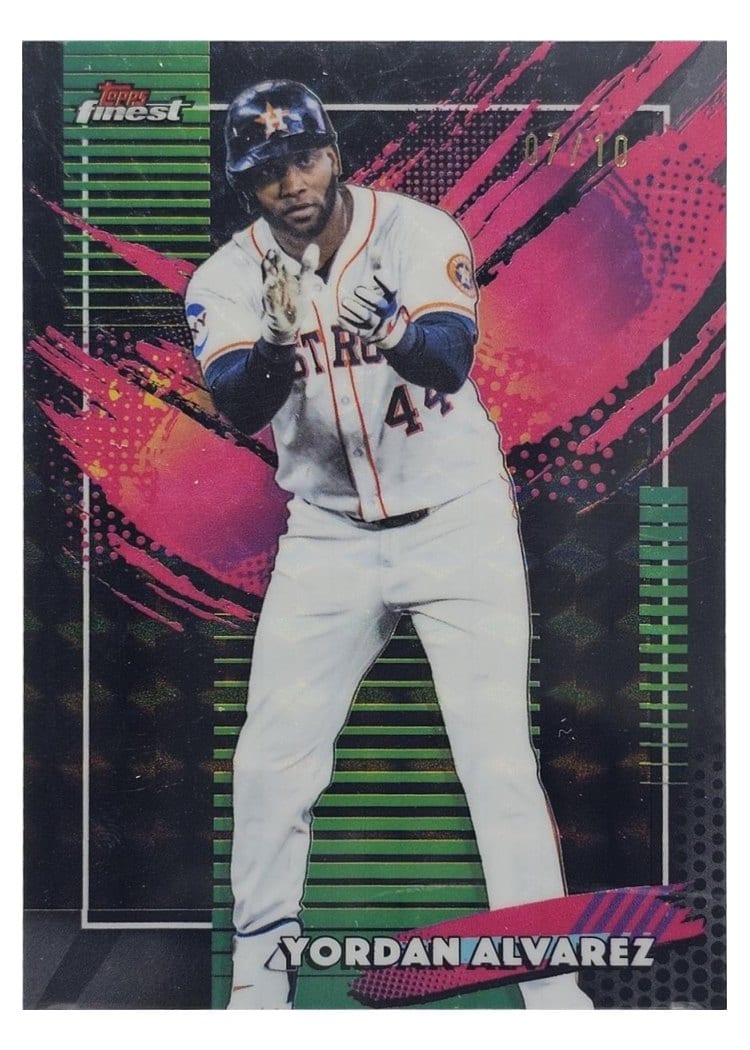 2026 Topps Finest Yordan Alvarez #261 card