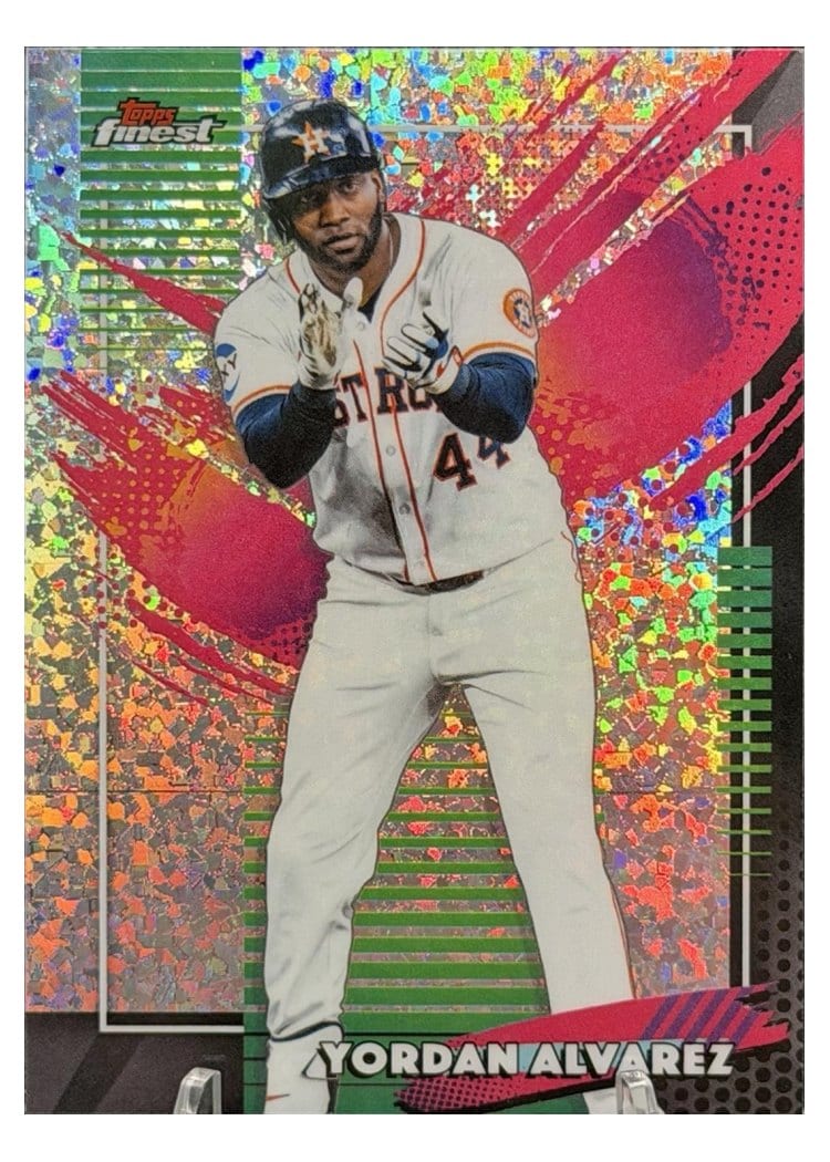 2026 Topps Finest Yordan Alvarez #261 card