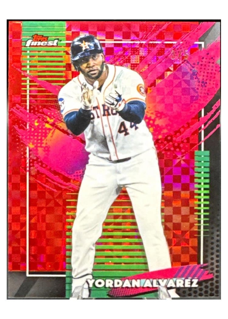 2026 Topps Finest Yordan Alvarez #261 card