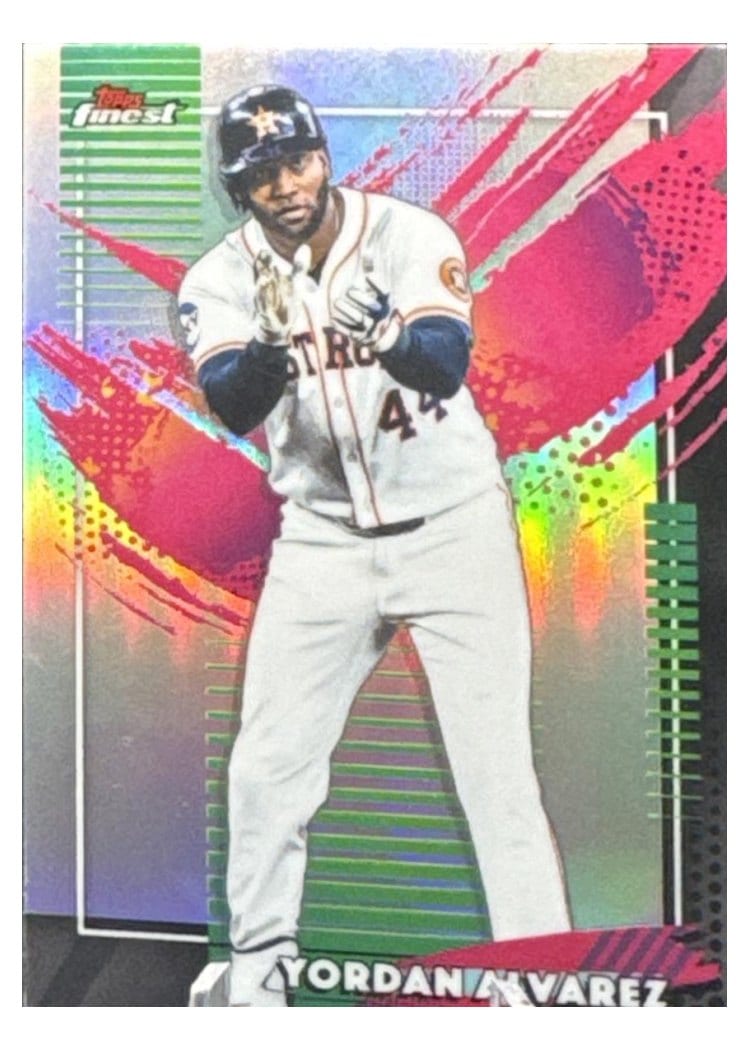 2026 Topps Finest Yordan Alvarez #261 card