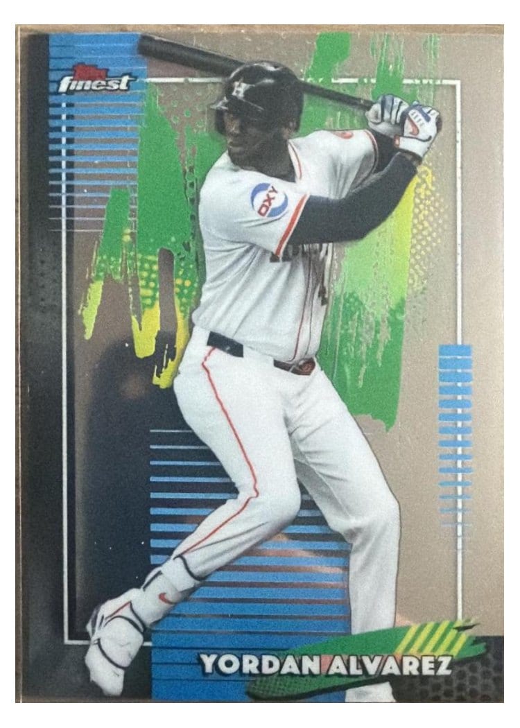 2026 Topps Finest Yordan Alvarez #92 card