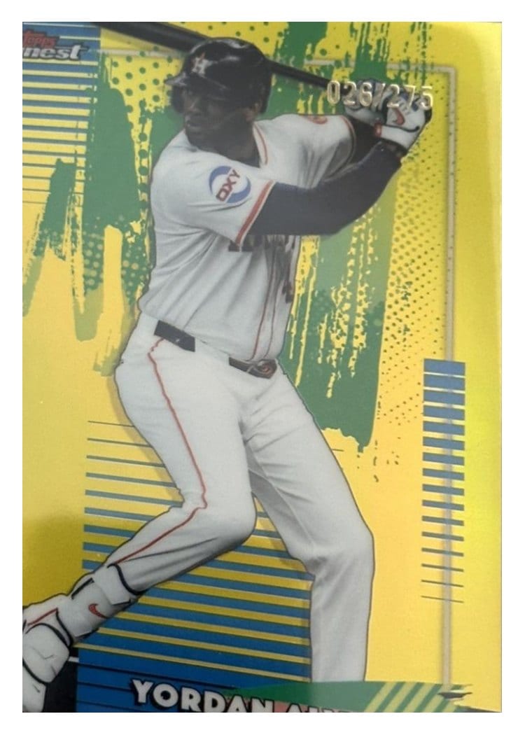2026 Topps Finest Yordan Alvarez #92 card