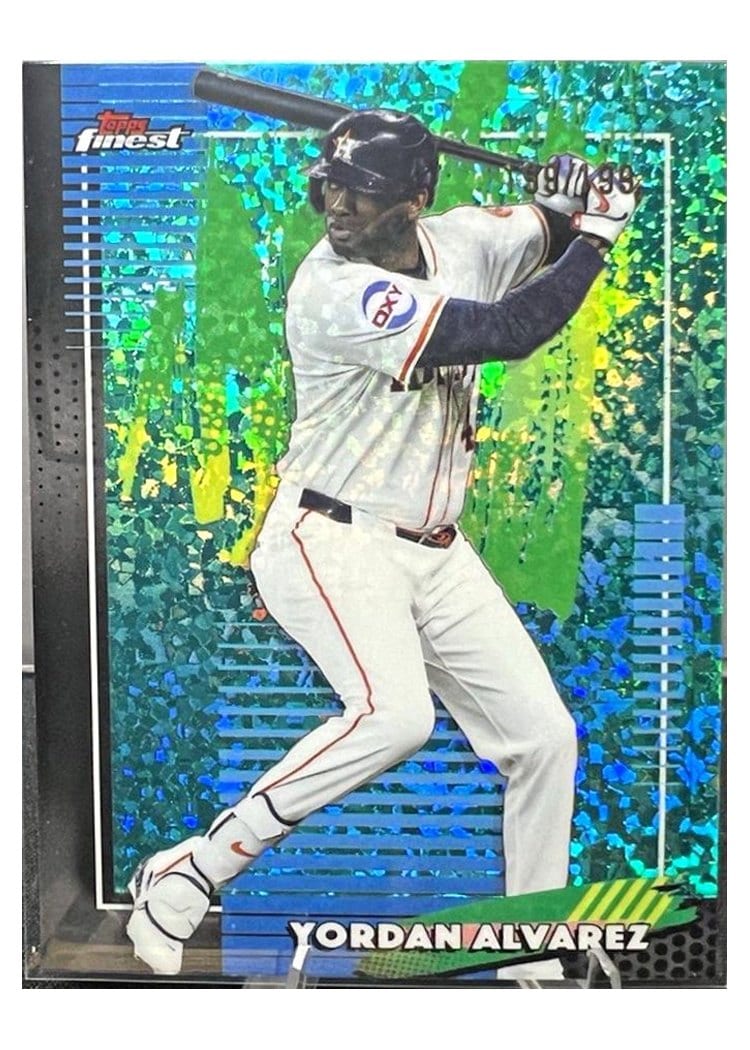2026 Topps Finest Yordan Alvarez #92 card