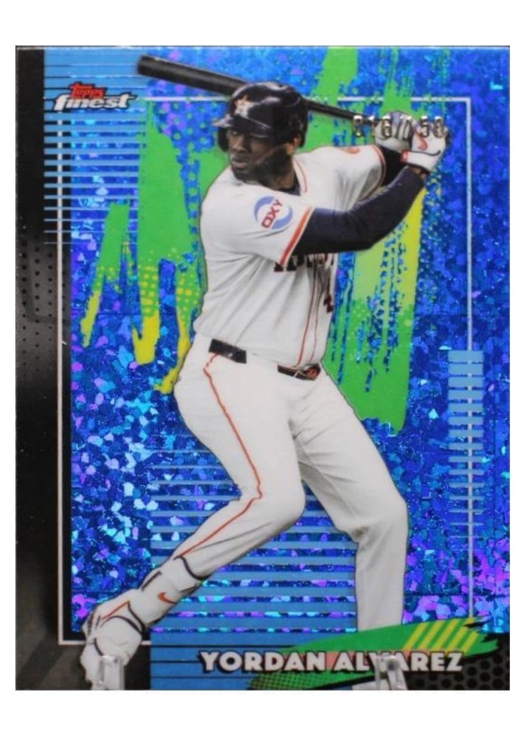 2026 Topps Finest Yordan Alvarez #92 card
