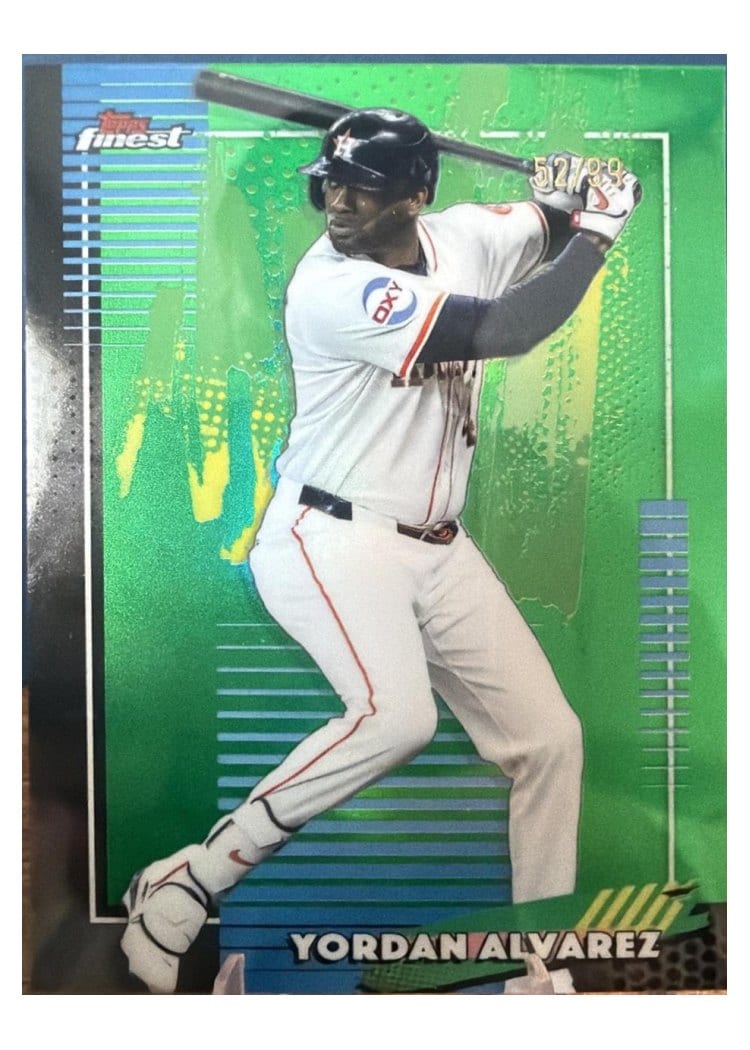 2026 Topps Finest Yordan Alvarez #92 card