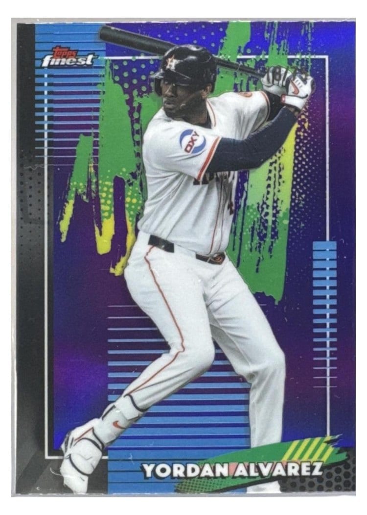2026 Topps Finest Yordan Alvarez #92 card