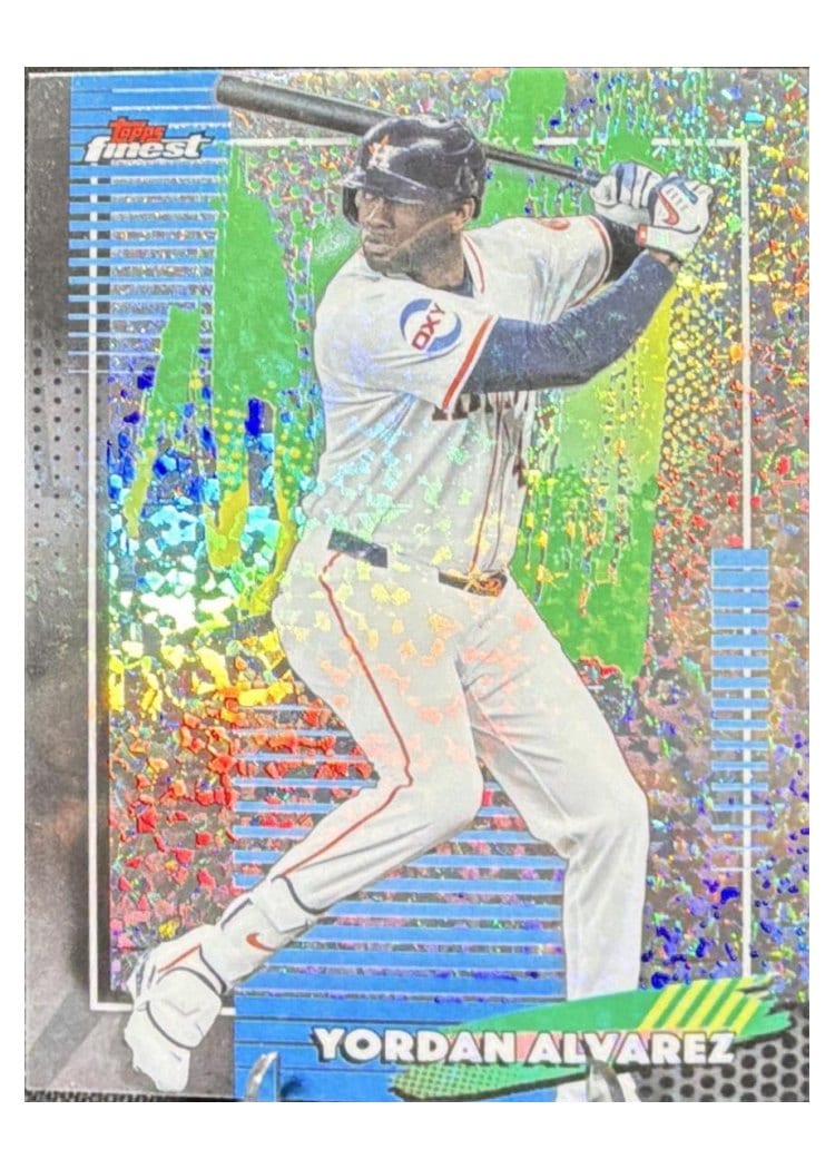 2026 Topps Finest Yordan Alvarez #92 card