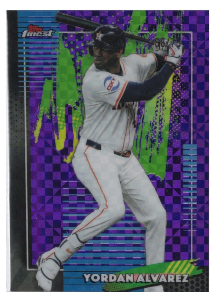 2026 Topps Finest Yordan Alvarez #92 card