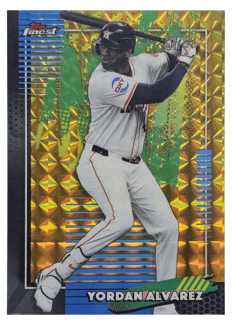 2026 Topps Finest Yordan Alvarez #92 card