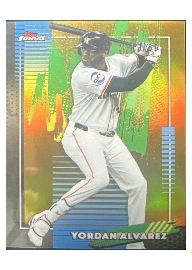 2026 Topps Finest Yordan Alvarez #92 card
