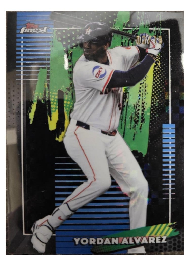 2026 Topps Finest Yordan Alvarez #92 card