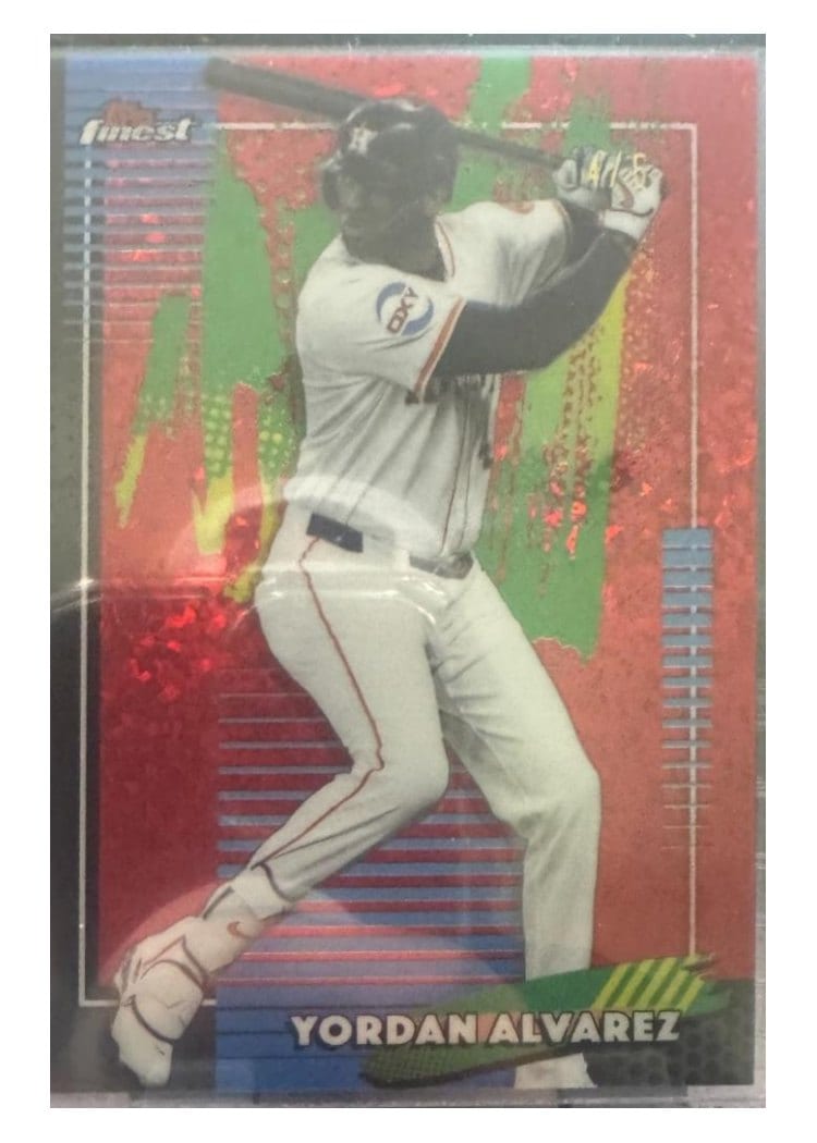 2026 Topps Finest Yordan Alvarez #92 card
