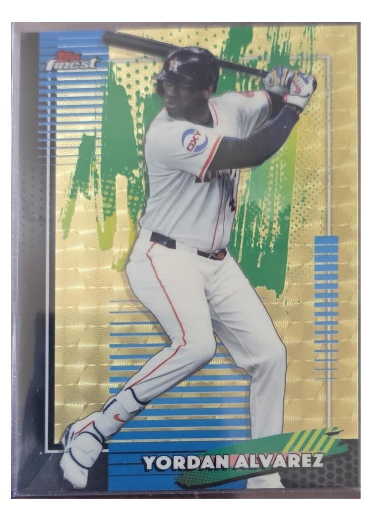 2026 Topps Finest Yordan Alvarez #92 card