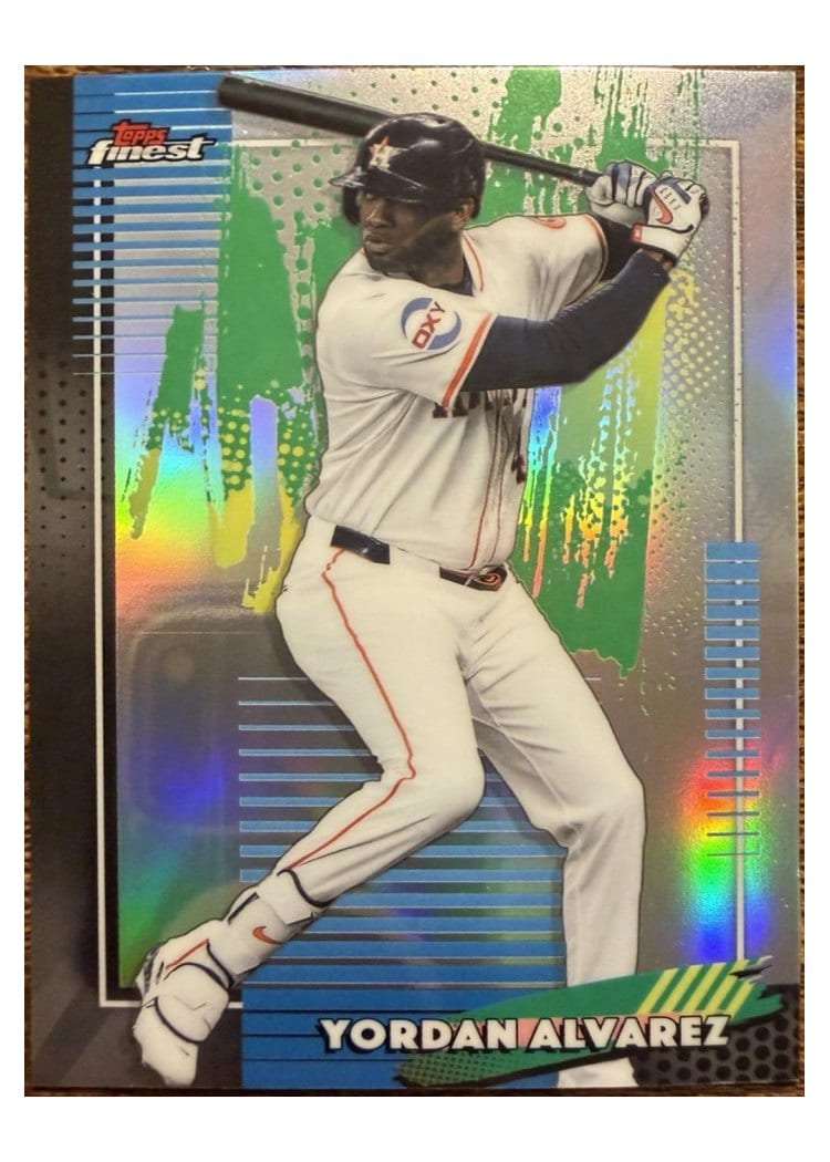 2026 Topps Finest Yordan Alvarez #92 card