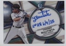 2025 Bowman Chrome Prime Chrome Signatures Yorger Bautista #PCS-YB card