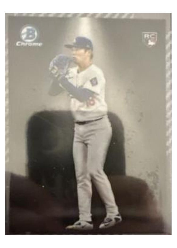 2024 Bowman Chrome Spotlight Yoshinobu Yamamoto #BS-1 card