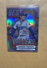 2024 Bowman's Best Ballers Yoshinobu Yamamoto #BB-15 card