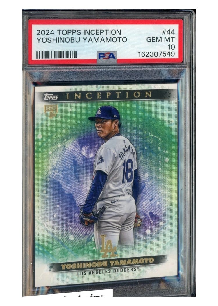 2024 Topps Inception Base Set Yoshinobu Yamamoto #44 card
