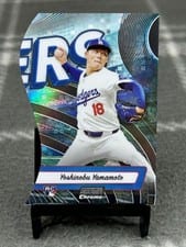2024 Topps Stadium Club Triumvirates Yoshinobu Yamamoto #TRI-18 card
