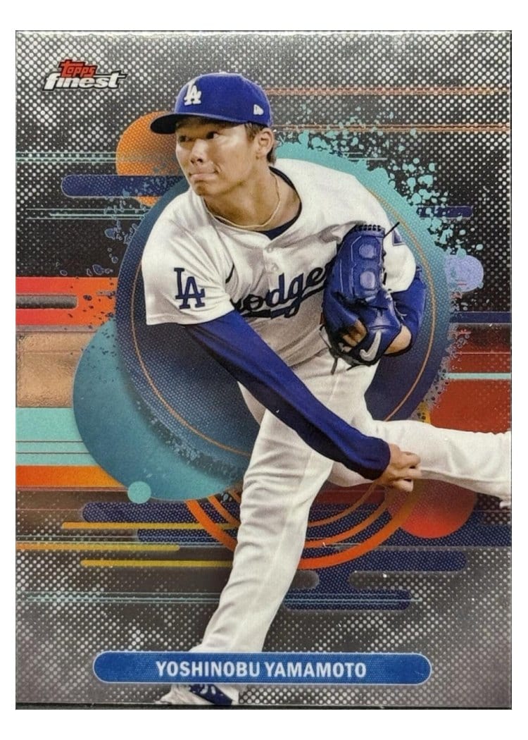 2025 Finest Base Set Yoshinobu Yamamoto #195 card