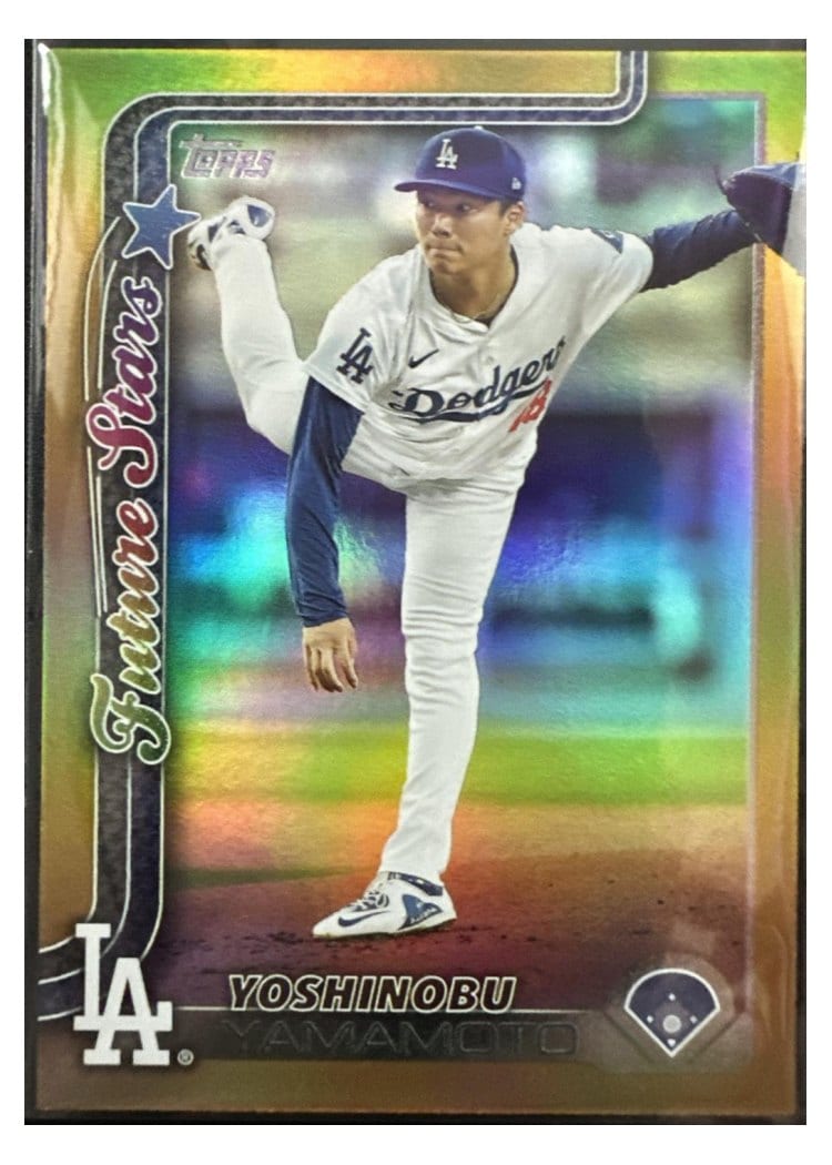 2025 Topps Yoshinobu Yamamoto #231 card