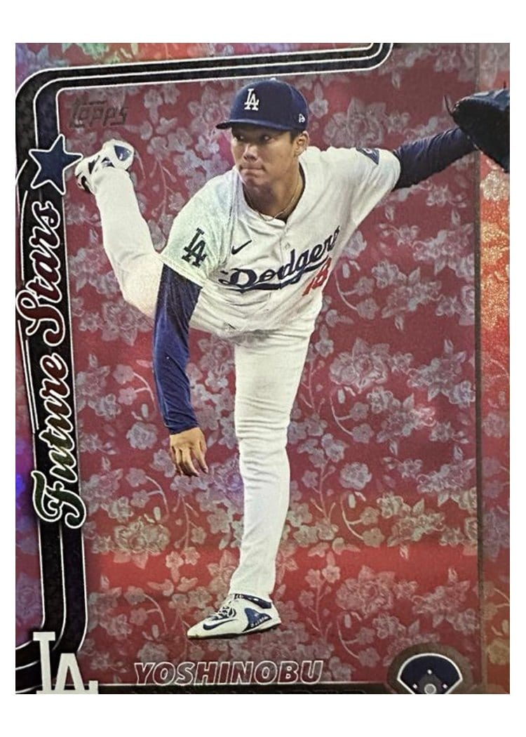 2025 Topps Yoshinobu Yamamoto #231 card