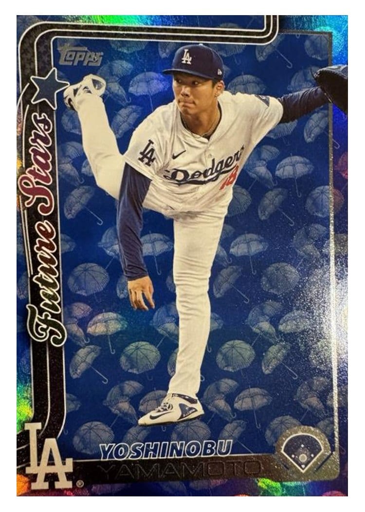 2025 Topps Yoshinobu Yamamoto #231 card
