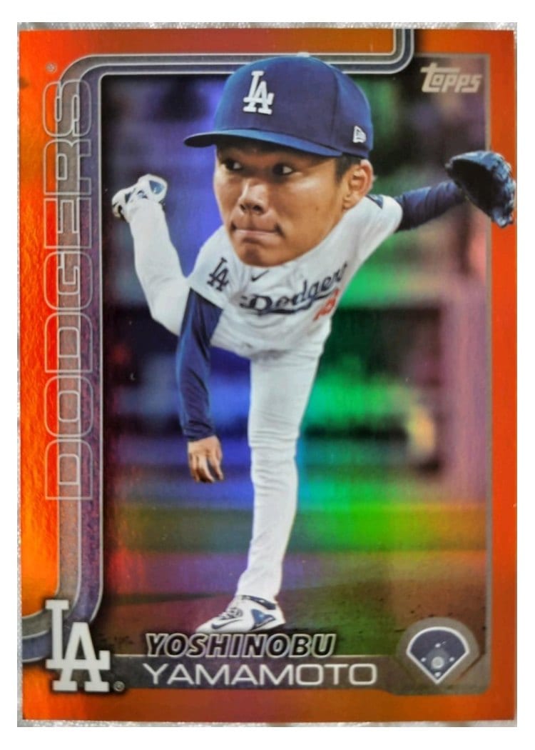 2025 Topps Yoshinobu Yamamoto #231 card