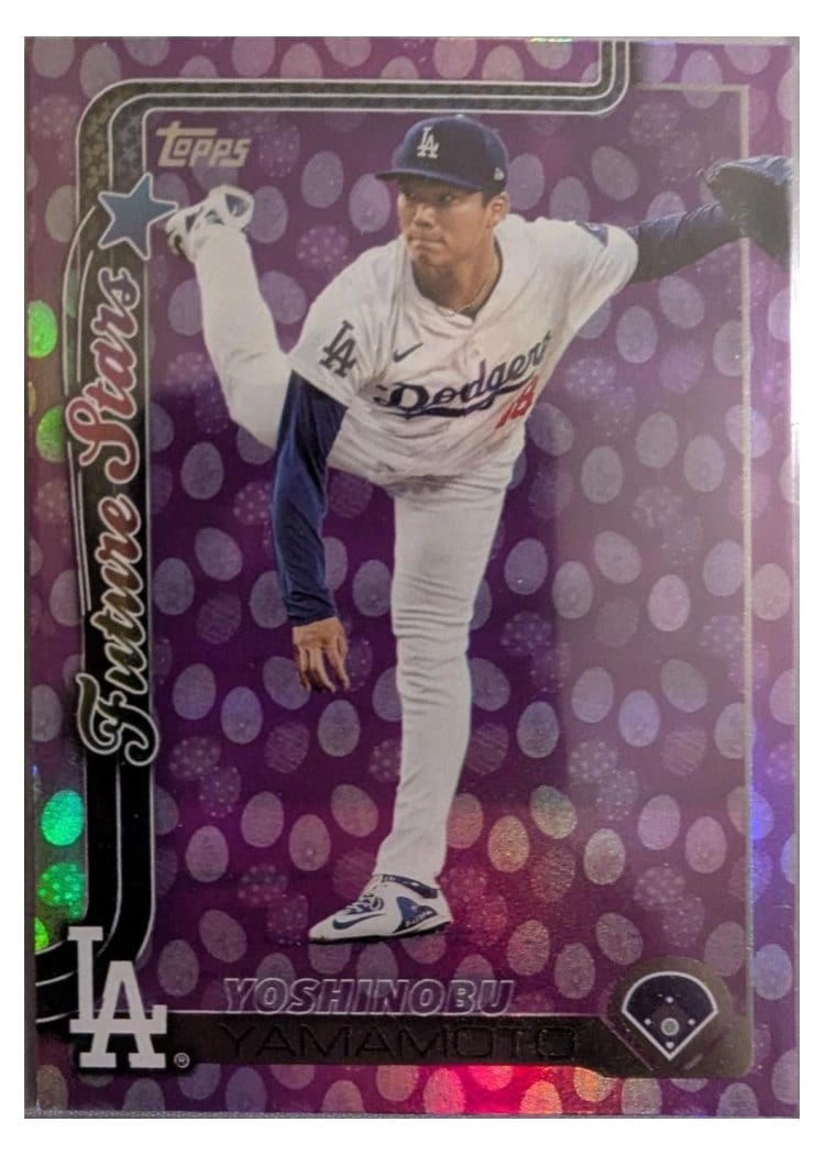 2025 Topps Yoshinobu Yamamoto #231 card