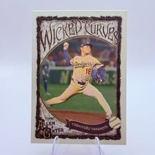 2025 Topps Allen & Ginter Wicked Curves Yoshinobu Yamamoto #WC-11