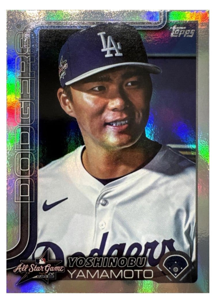 2025 Topps Update 2025 All-Star Game Yoshinobu Yamamoto #ASG-32 card